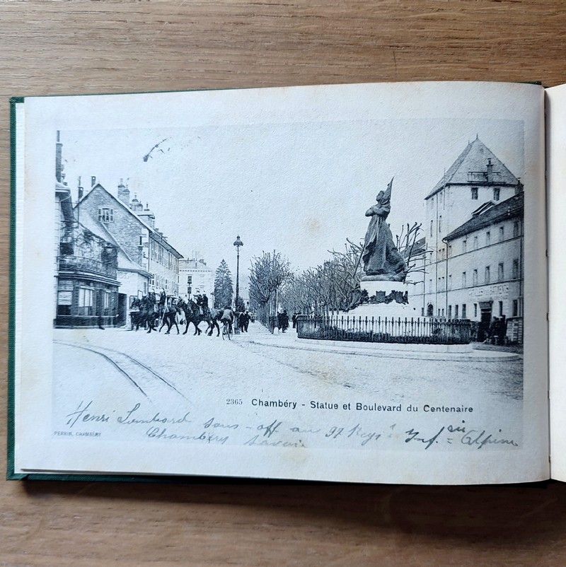 Chambéry à la belle époque. Album de cartes postales anciennes