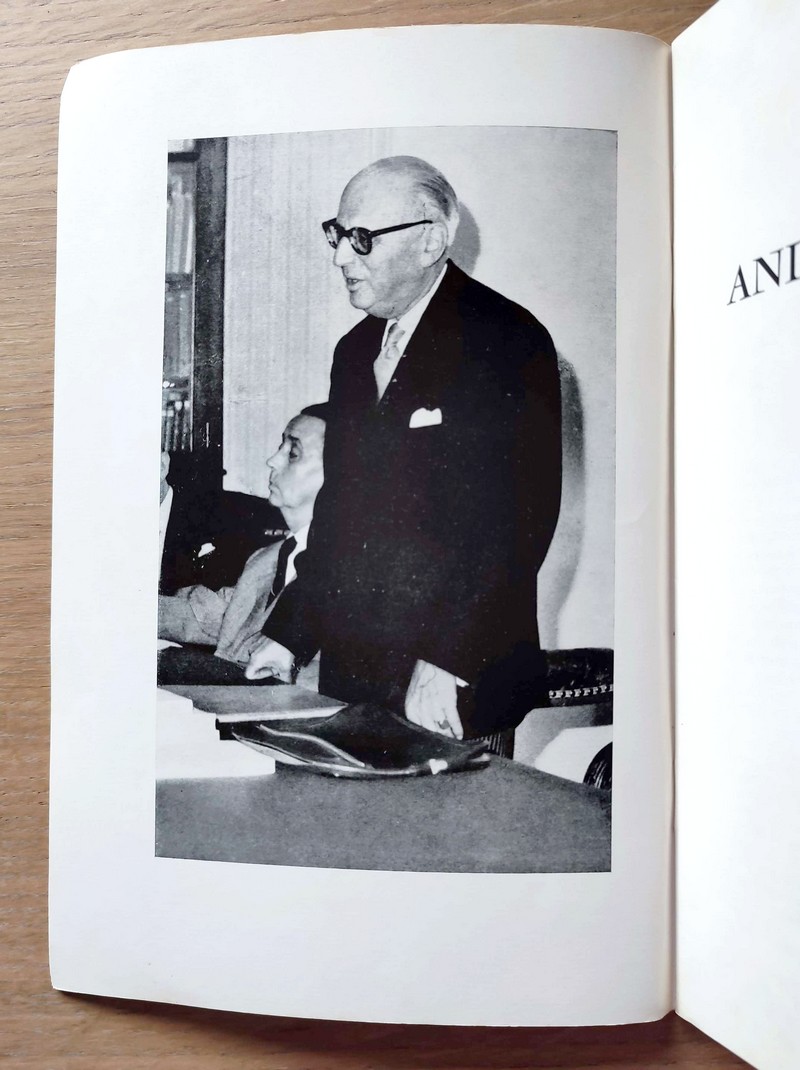 Mémorial André Tercinet, Président de l'Académie de Savoie, 1896-1967