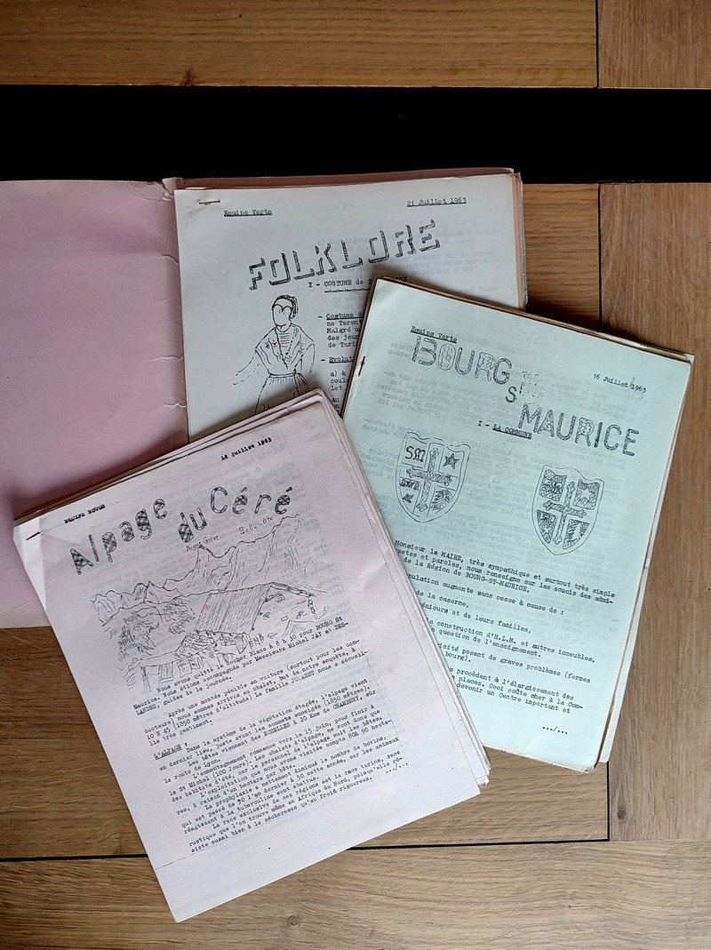 14-25 juillet 1963. Découverte de la Savoie, Haute-Tarentaise