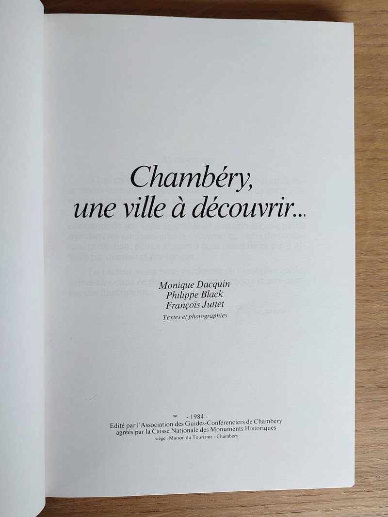Chambéry, une ville a découvrir...
