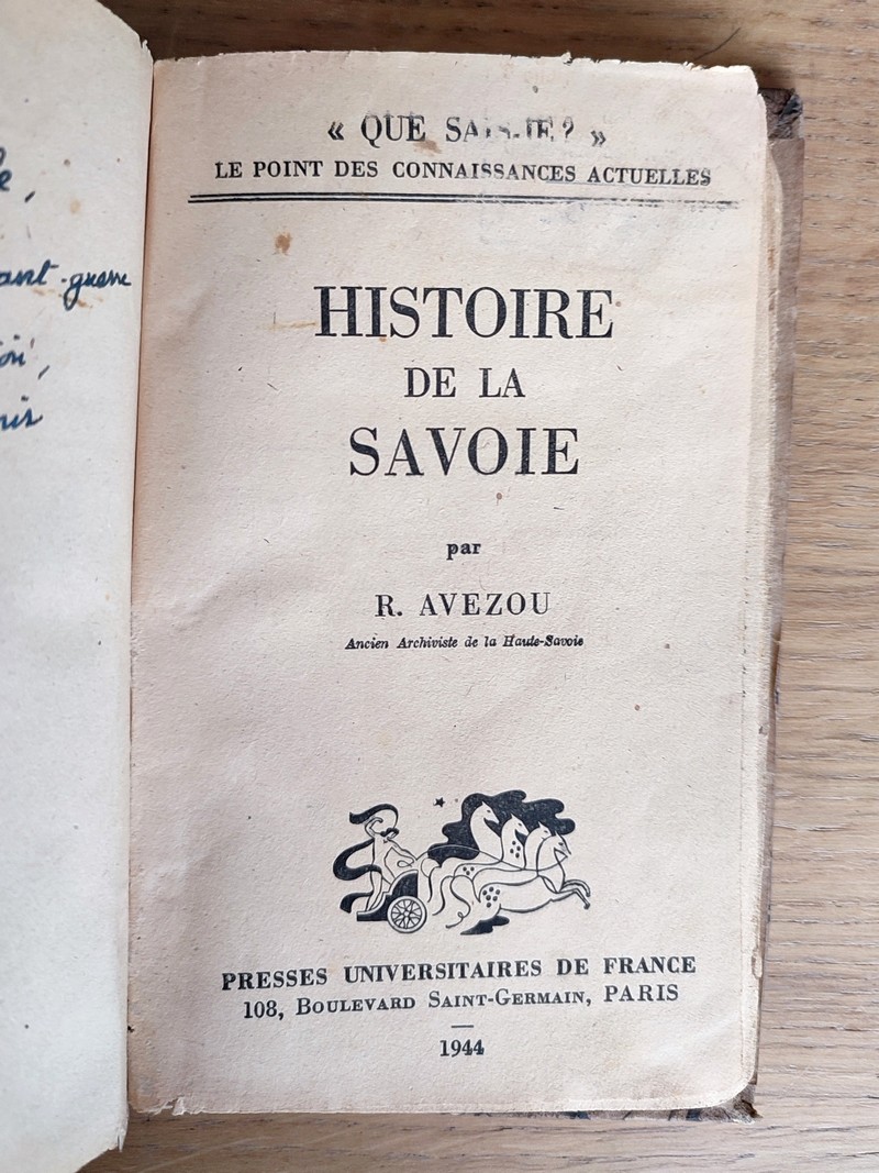 Histoire de la Savoie