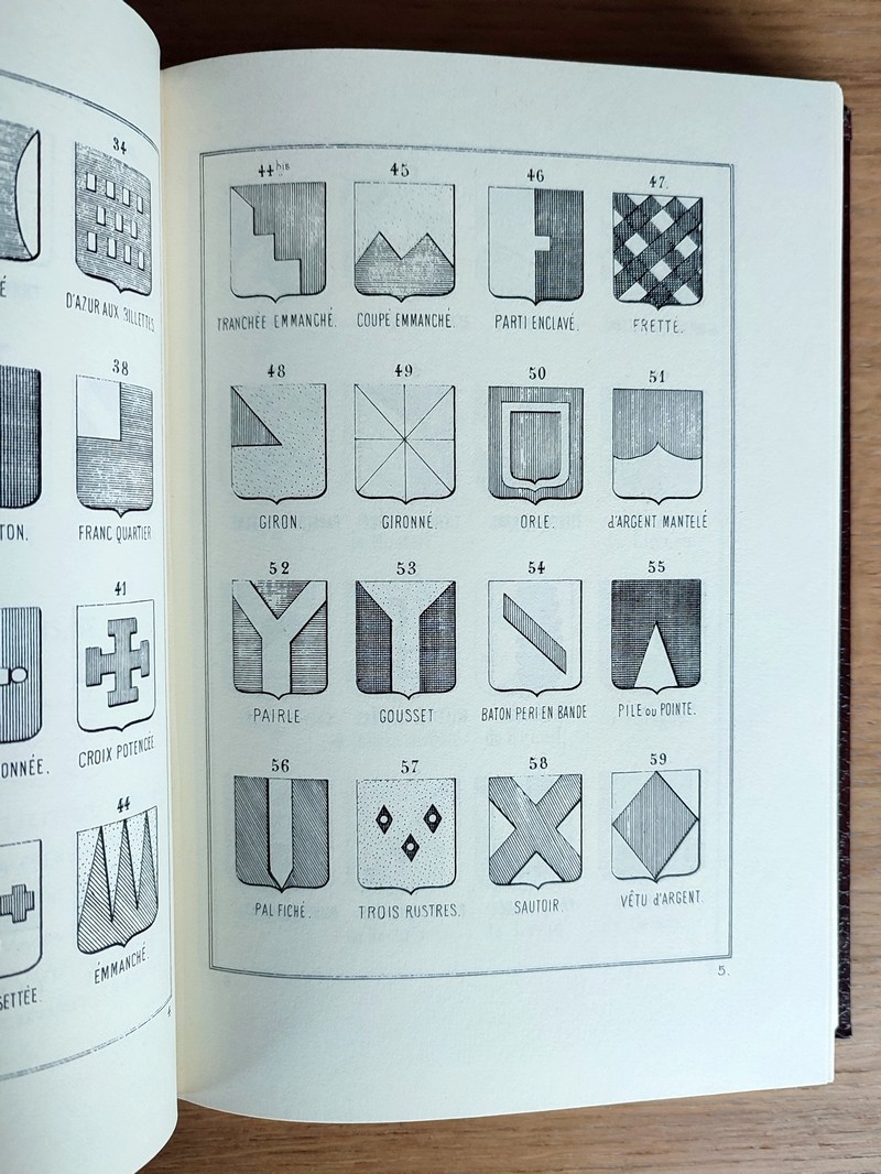 Armorial général de l'Anjou (3 volumes) d'après les titres et les manuscrits de la bibliothèque nationale, d'Angers, d'Orléans, de La Flèche, etc.