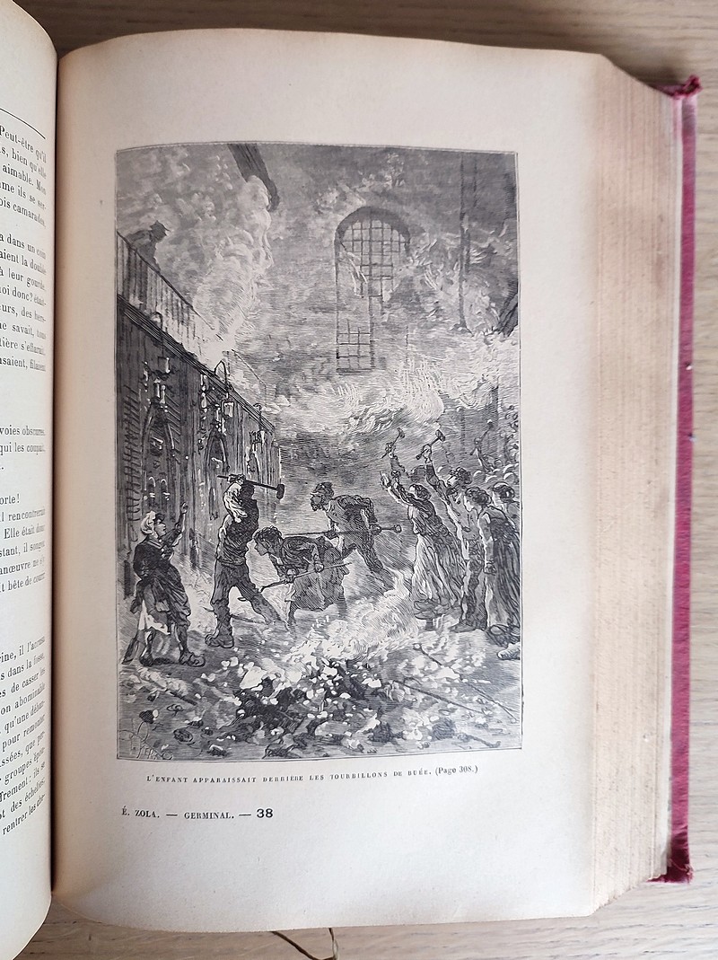 Germinal (2 volumes), L'oeuvre (1 volume). Tome 7 des oeuvres complètes illustrées, Ne varietur, les Rougon-Macquart