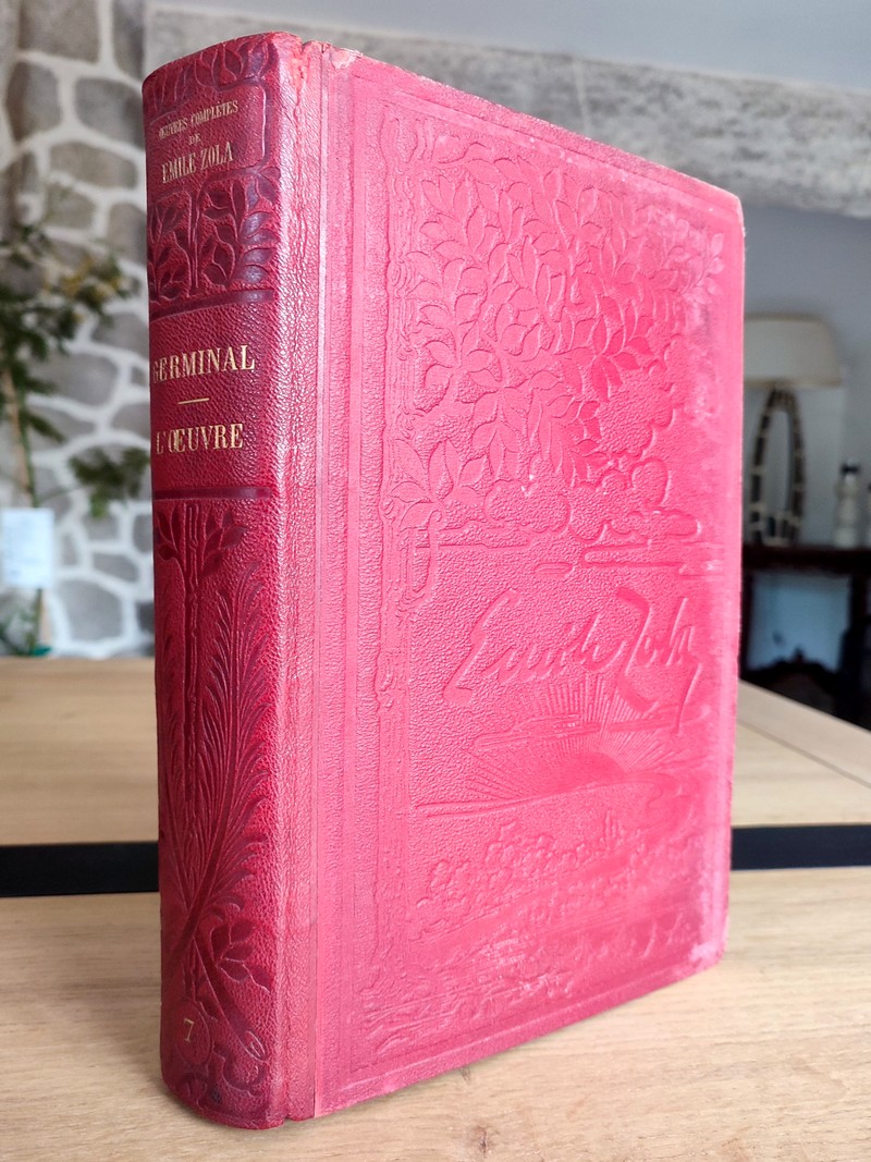 Germinal (2 volumes), L'oeuvre (1 volume). Tome 7 des oeuvres complètes illustrées, Ne varietur,...