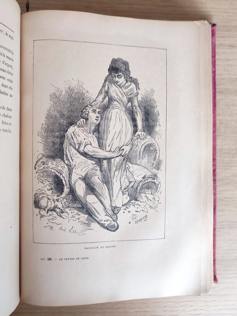 Le ventre de Paris (2 volumes), La conquête de Plassans (1 volume). Tome 2 des oeuvres complètes illustrées, Ne varietur, Les Rougon-Macquart