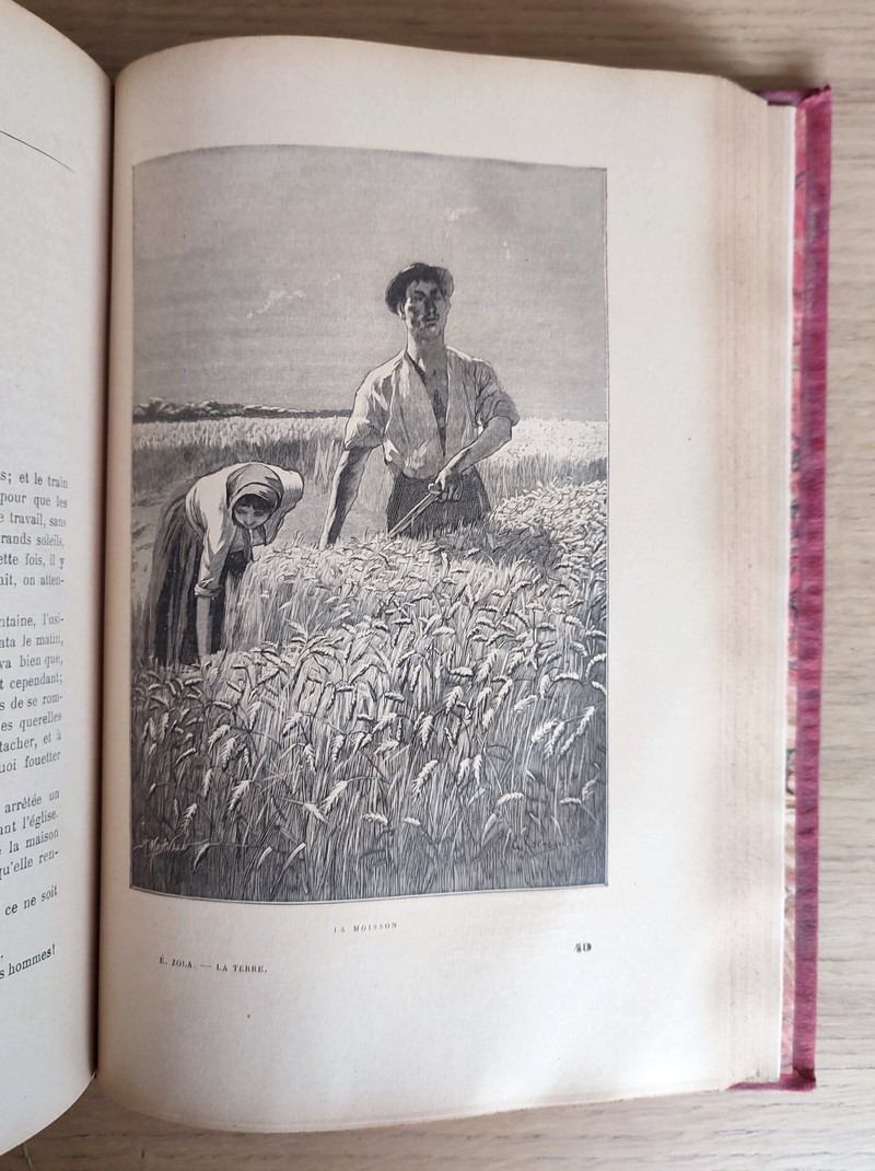 La terre (2 volumes). Tome 8 des oeuvres complètes illustrées, Ne varietur, Les Rougon-Macquart