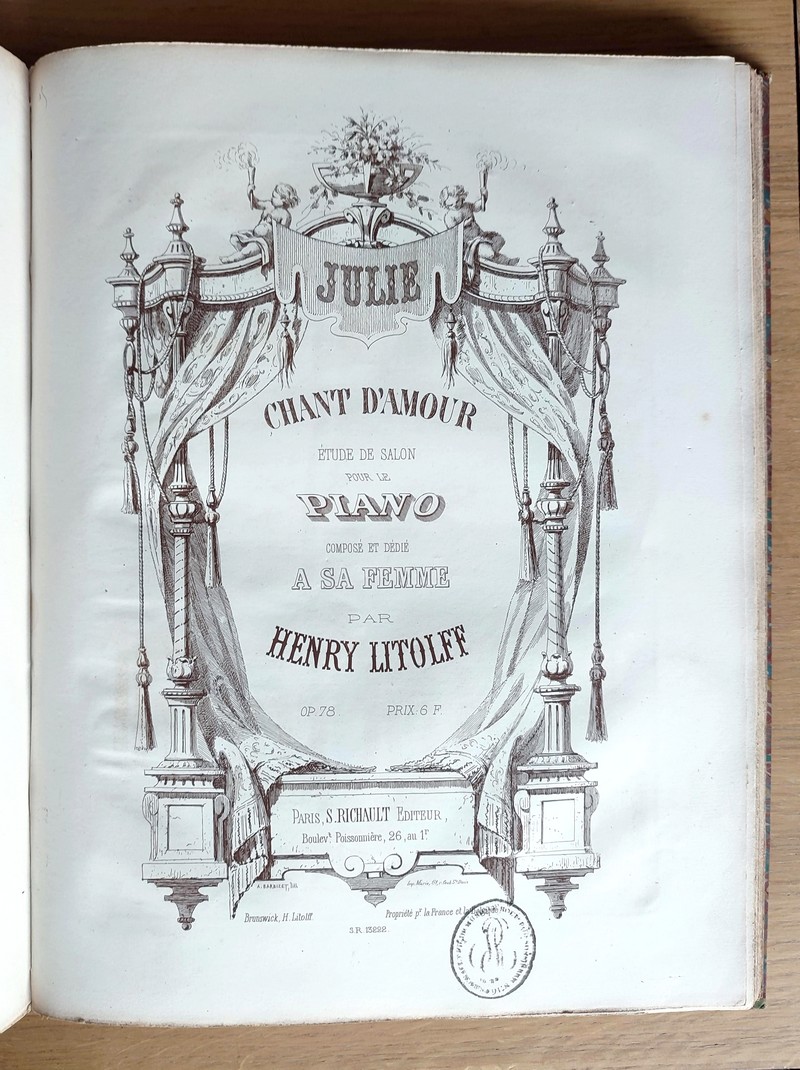 Oeuvres pour piano (recueil de partitions)