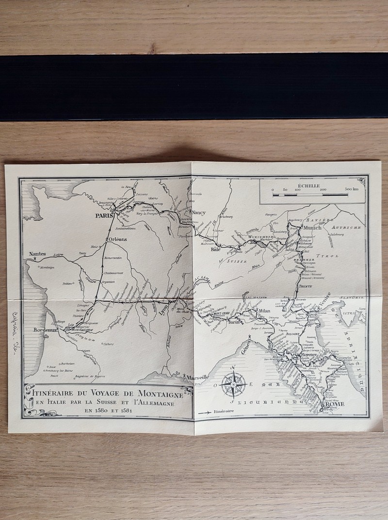 Journal de voyage en Italie par l'Allemagne et la Suisse en 1580 et 1581