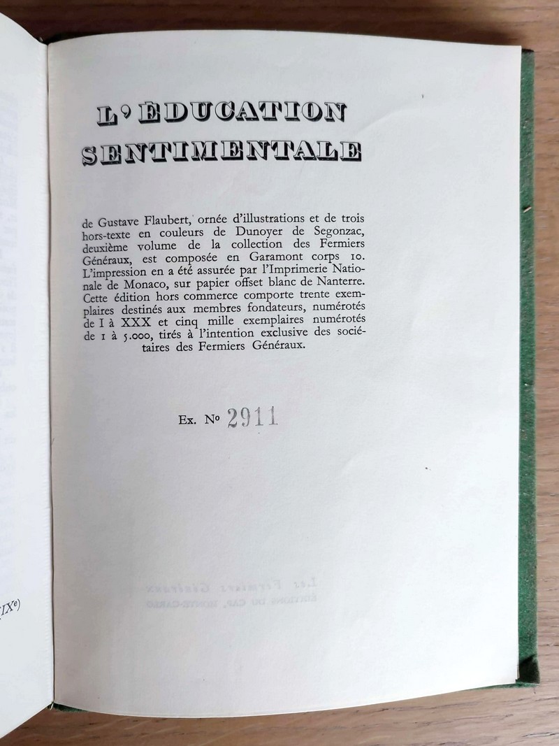 L'éducation sentimentale