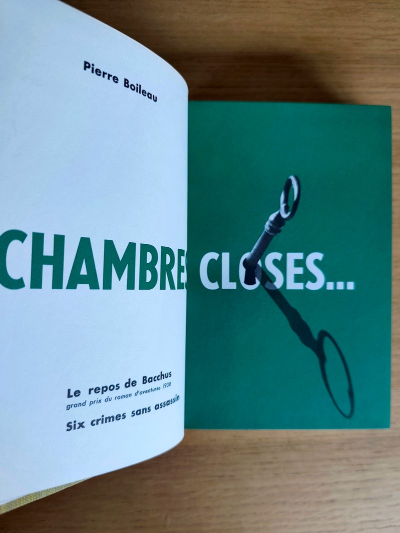 Chambres closes... Le repos de Bacchus - Six crimes sans assassin
