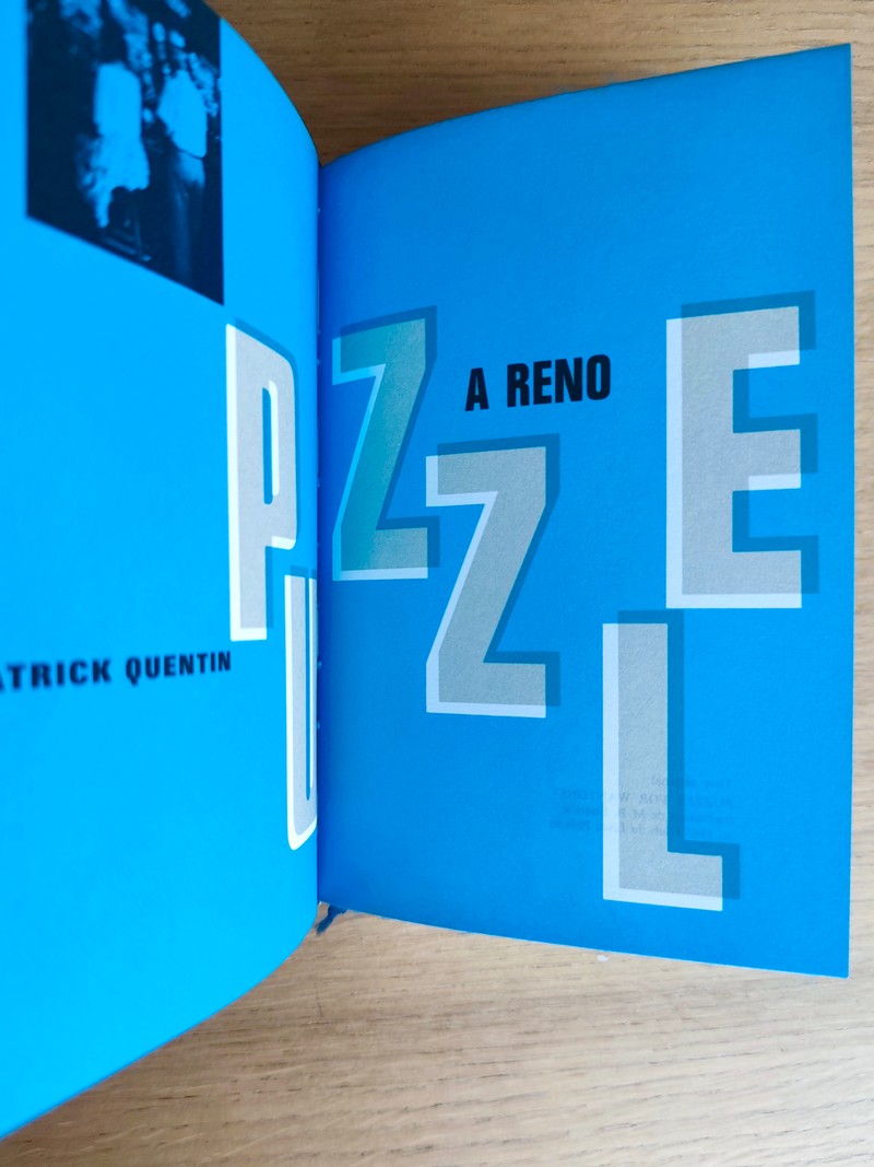 Puzzle pour marionnettes, suivi de Puzzle à Reno