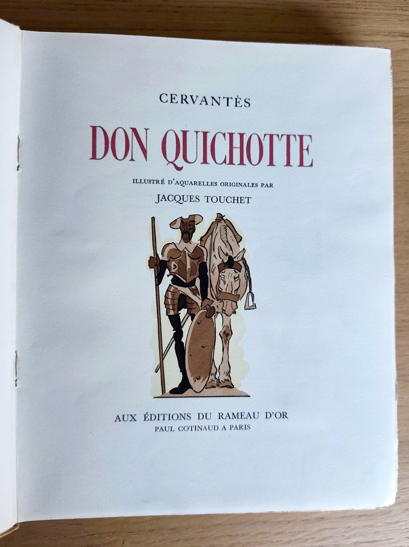 Don Quichotte de la Manche (Tome IV seulement)