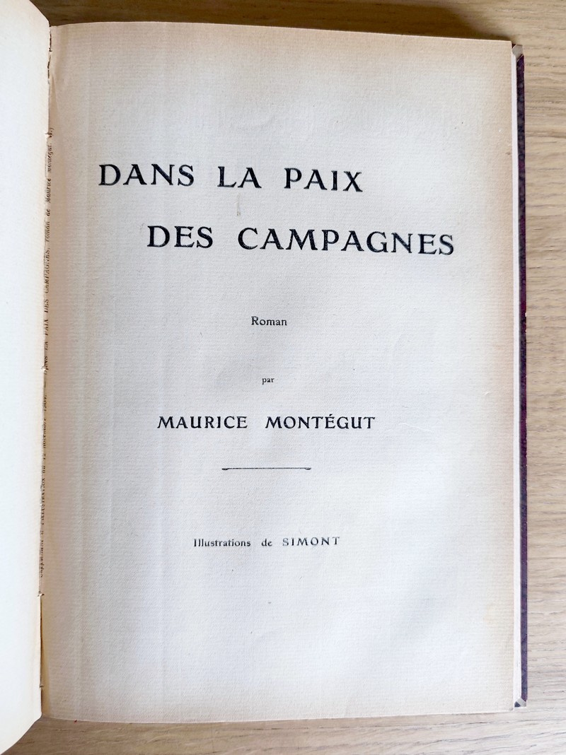La force du passé (Daniel Lesueur), suivi de, Dans la paix des campagnes (Maurice Montégut) (2 volumes en 1)