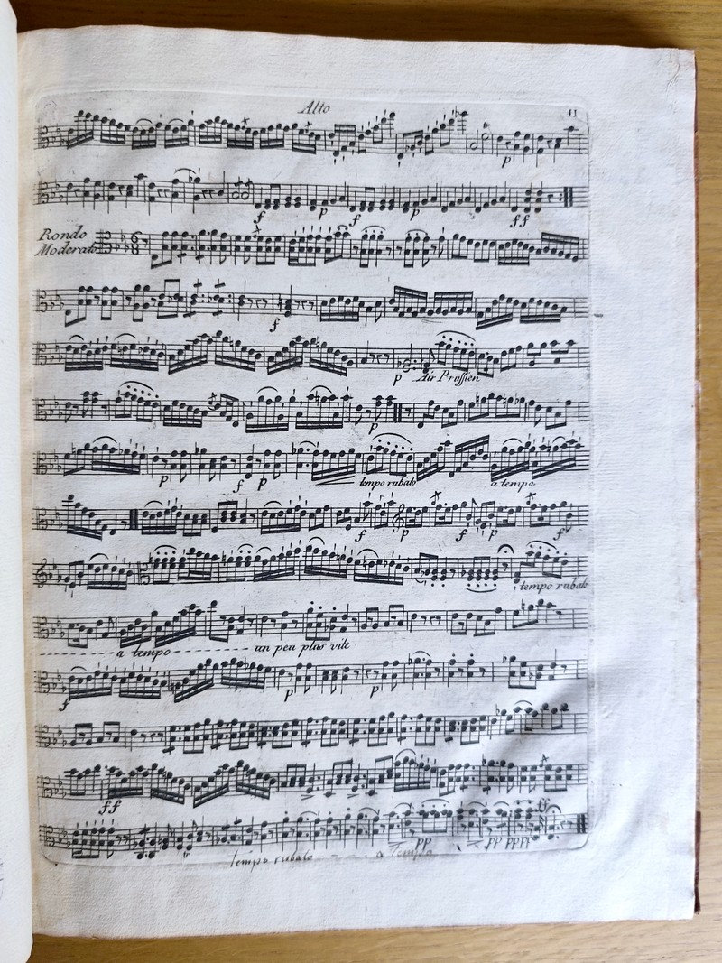 Six Duo, dialogues pour violon et Alto. Recueil de 6 partitions pour violon et alto de compositeurs différents