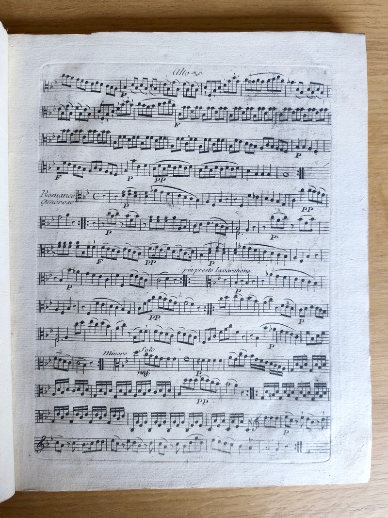 Six Duo, dialogues pour violon et Alto. Recueil de 6 partitions pour violon et alto de compositeurs différents