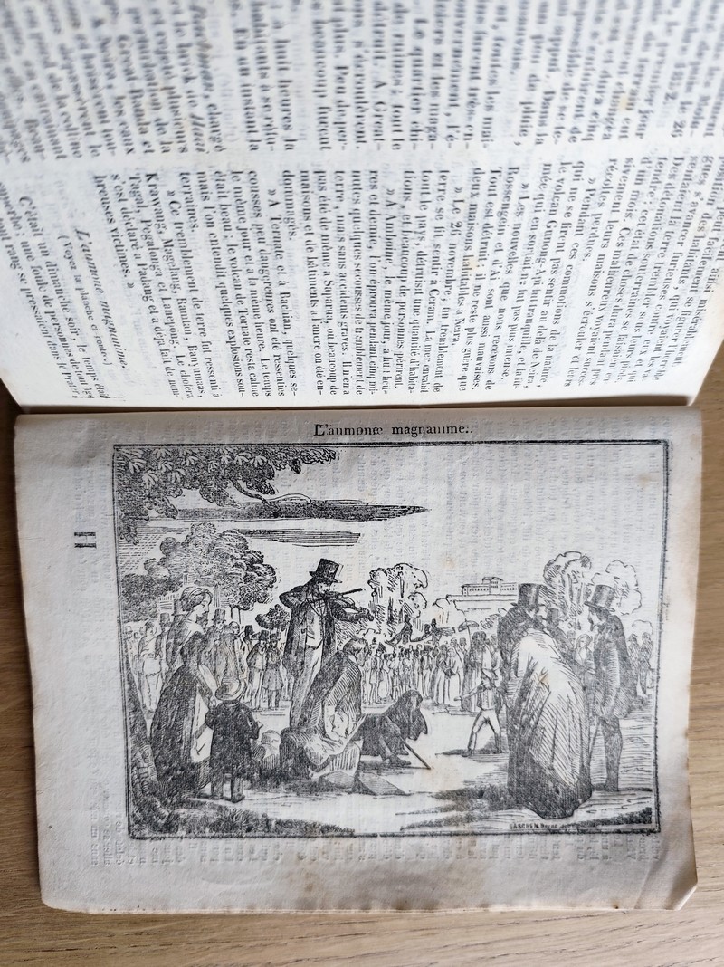 Le Véritable Messager Boiteux de Berne et Vevey, pour l'An de grâce 1854. Almanach historique. 109e année