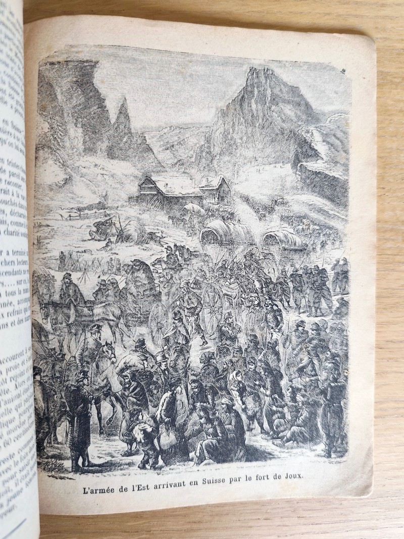 Le Véritable Messager Boiteux de Berne et Vevey, pour l'An de grâce 1872. Almanach historique. 165e année