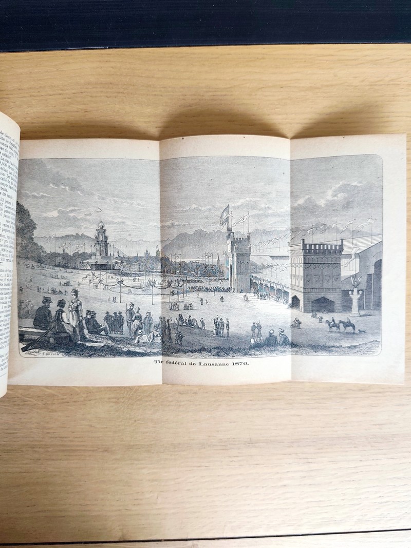 Le Véritable Messager Boiteux de Berne et Vevey, pour l'An de grâce 1877. Almanach historique. 170e année