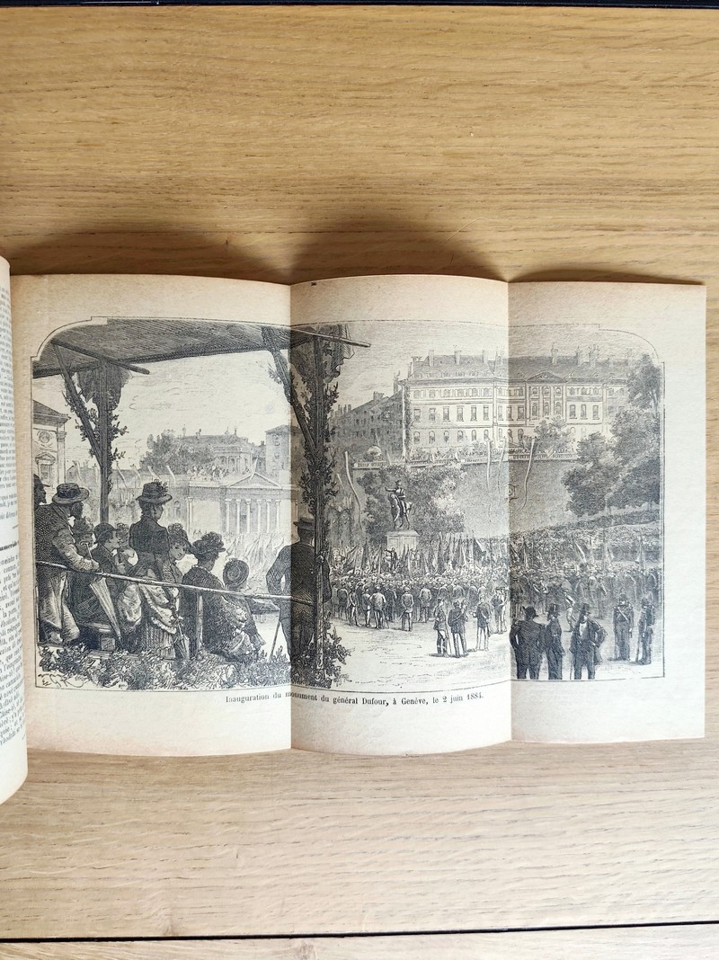 Le Véritable Messager Boiteux de Berne et Vevey, pour l'An de grâce 1885. Almanach historique. 178e année