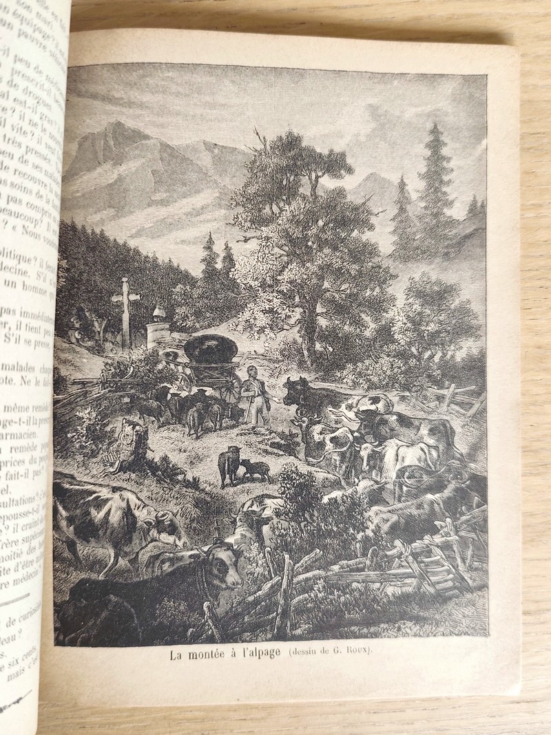 Le Véritable Messager Boiteux de Berne et Vevey, pour l'An de grâce 1887. Almanach historique. 180e année