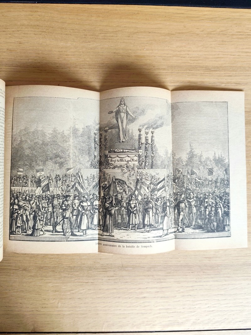 Le Véritable Messager Boiteux de Berne et Vevey, pour l'An de grâce 1887. Almanach historique. 180e année