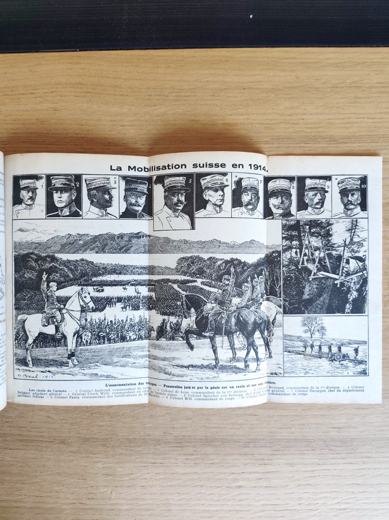 Le Véritable Messager Boiteux de Berne et Vevey, pour l'An de grâce 1916. Almanach historique....