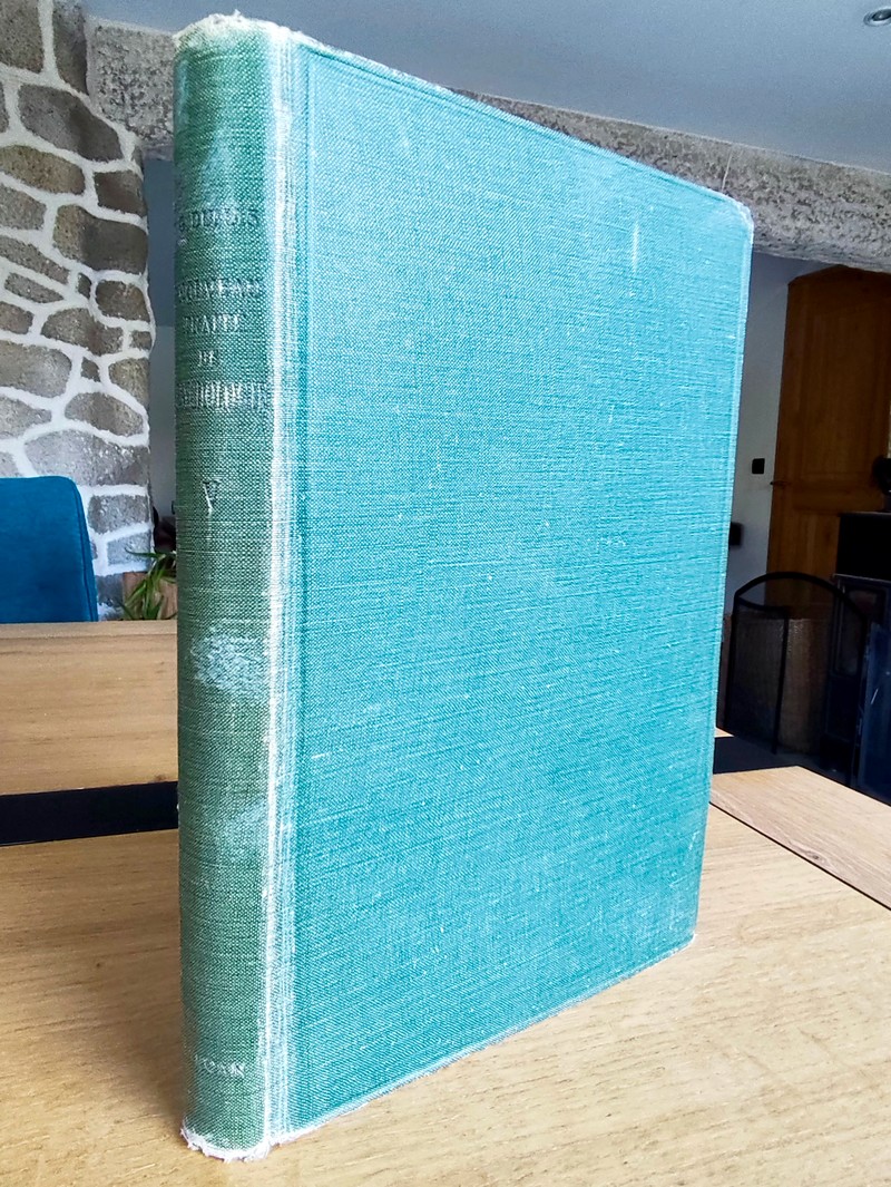 Nouveau traité de Psychologie. Tome cinquième : Les fonctions systématisées de la vie...