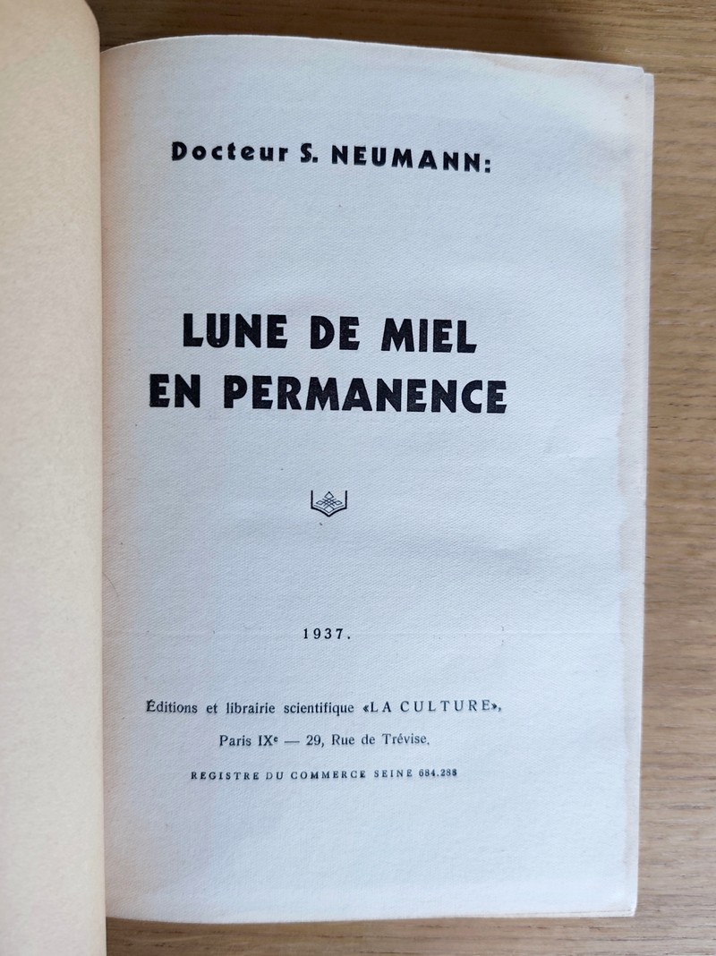 Lune de miel en permanence