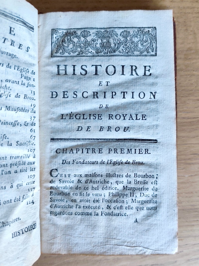 Histoire et description de l'église de Brou, élevée à Bourg-en-Bresse, sous les ordres de Marguerite d'Autriche, entre les années 1511 & 1536