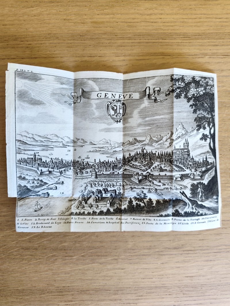 Histoire de la Ville et de l'Estat de Genève, depuis les premiers siècles de la fondation de la ville jusqu'à présent : tirée fidèlement des manuscrits (2 volumes, 1680 édition originale)