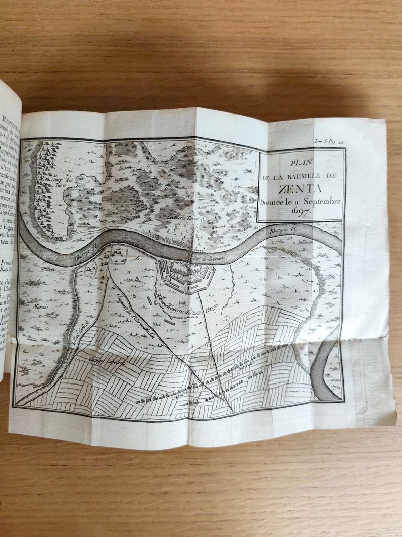 Histoire du Prince Eugène de Savoye, Généralissime des Armées de l'Empereur & de l'Empire (5 volumes 1770)