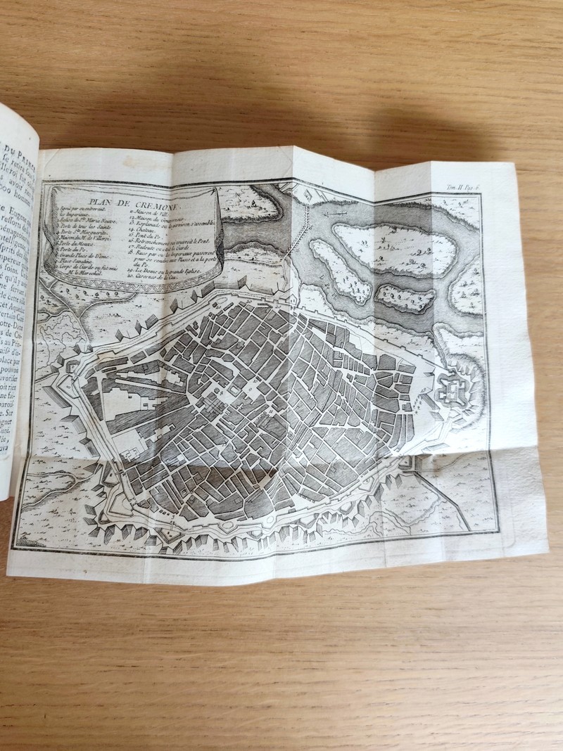 Histoire du Prince Eugène de Savoye, Généralissime des Armées de l'Empereur & de l'Empire (5 volumes 1770)
