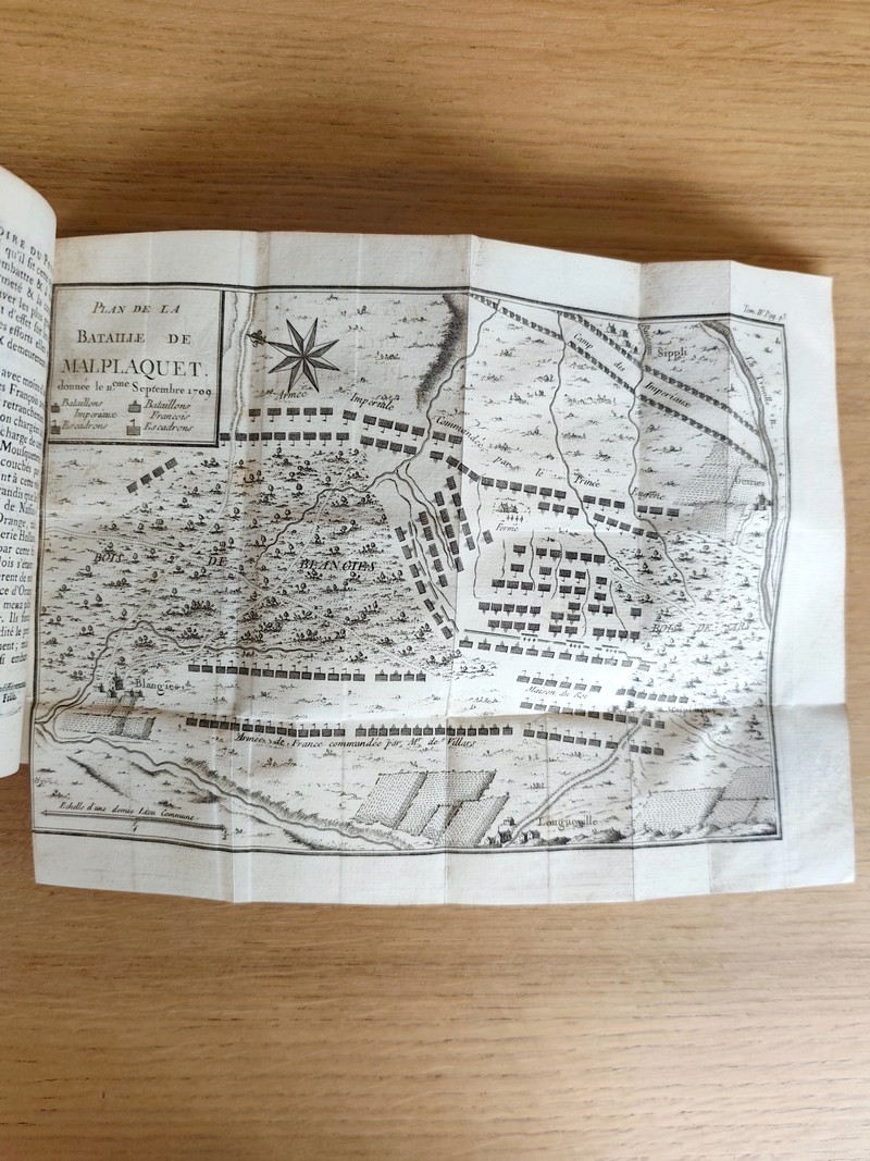 Histoire du Prince Eugène de Savoye, Généralissime des Armées de l'Empereur & de l'Empire (5 volumes 1770)