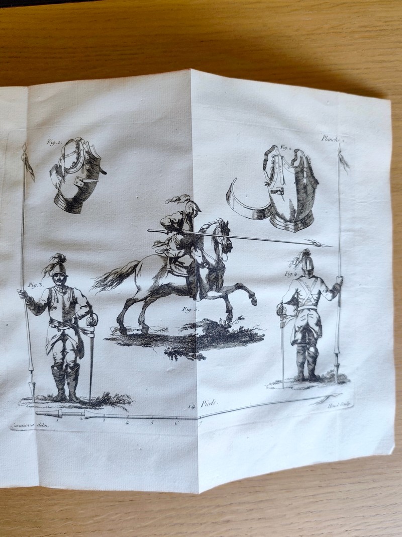 Commentaires sur les Mémoires de Montecuculi, Généralissime des Armées, & Grand-Maitre de l'Artillerie de l'Empereur (3 volumes)