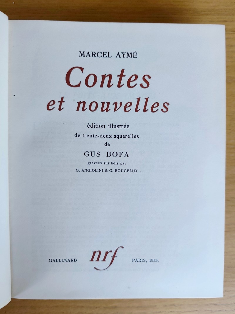 Contes et nouvelles