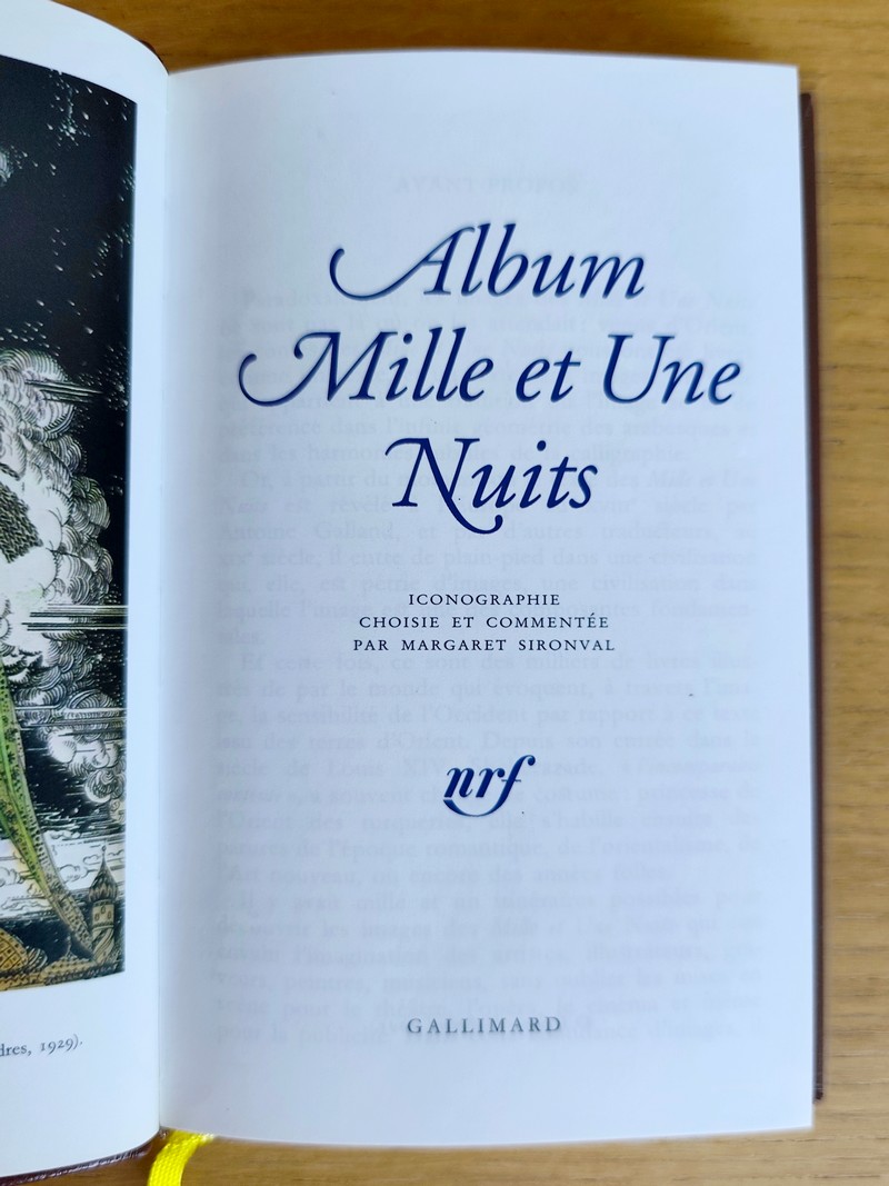 Album Mille et une nuits
