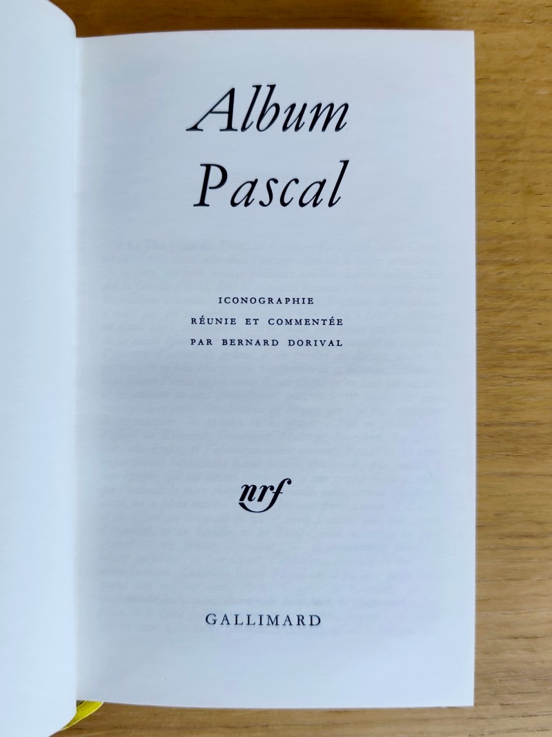 Album Pascal