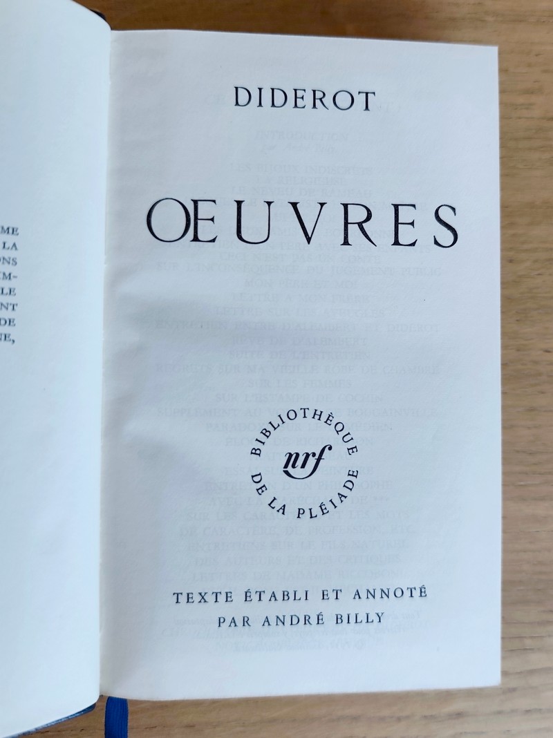 Oeuvres