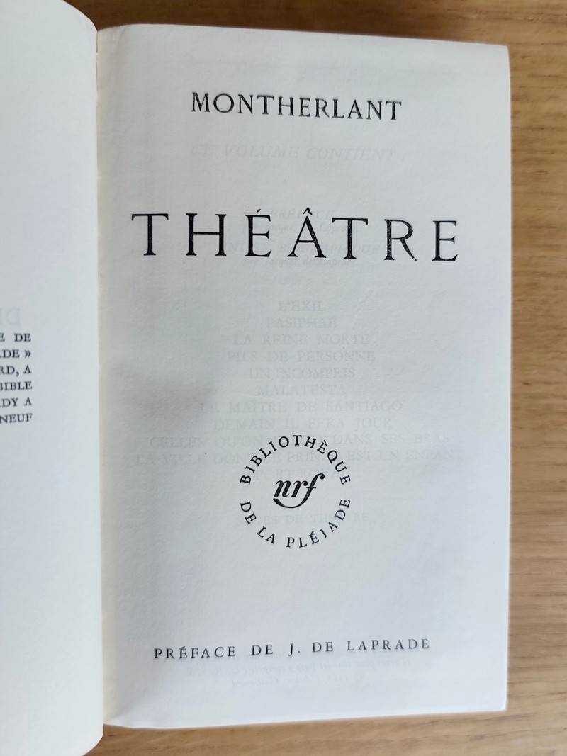 Théâtre