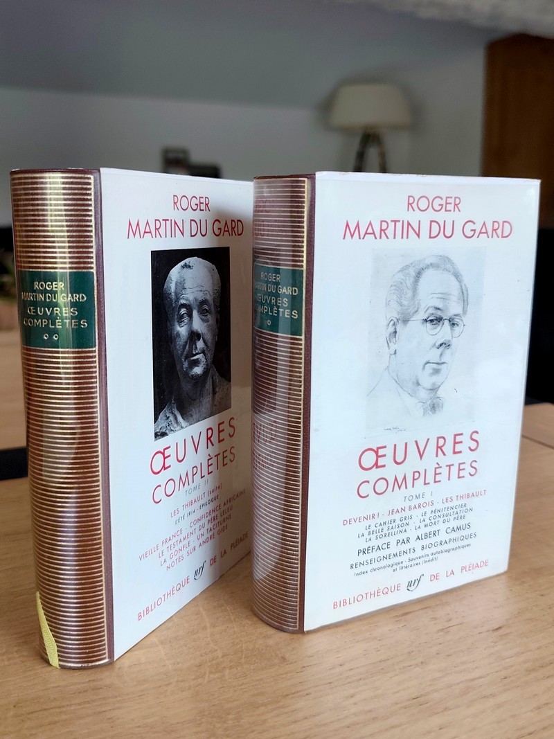 Oeuvres complètes (2 volumes) Devenir - Jean Barois - Les Thibault - Vieille France - Confidence...