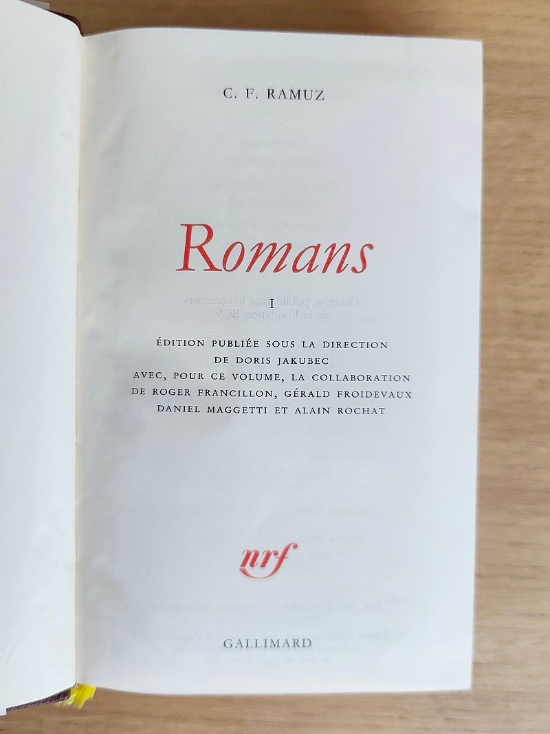 Romans (2 volumes sous emboitage)
