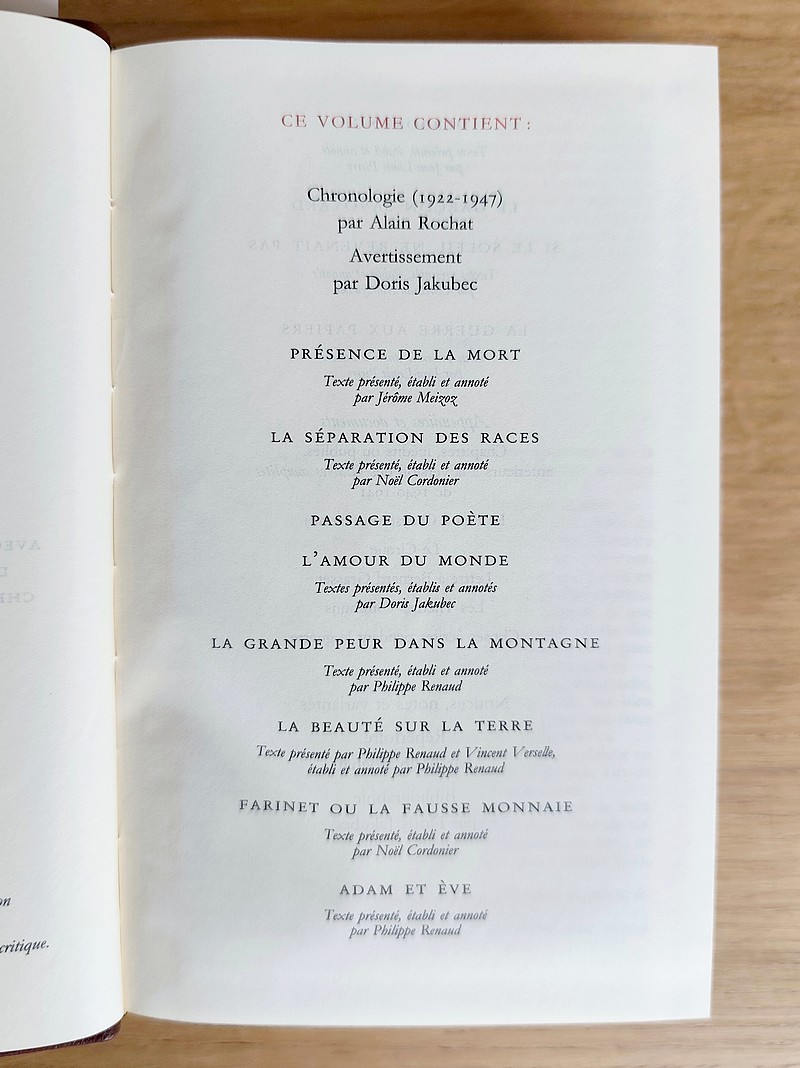 Romans (2 volumes sous emboitage)