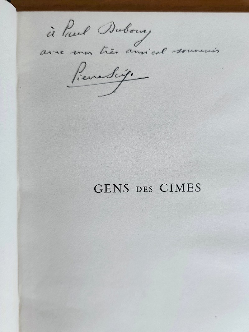 Gens des cimes