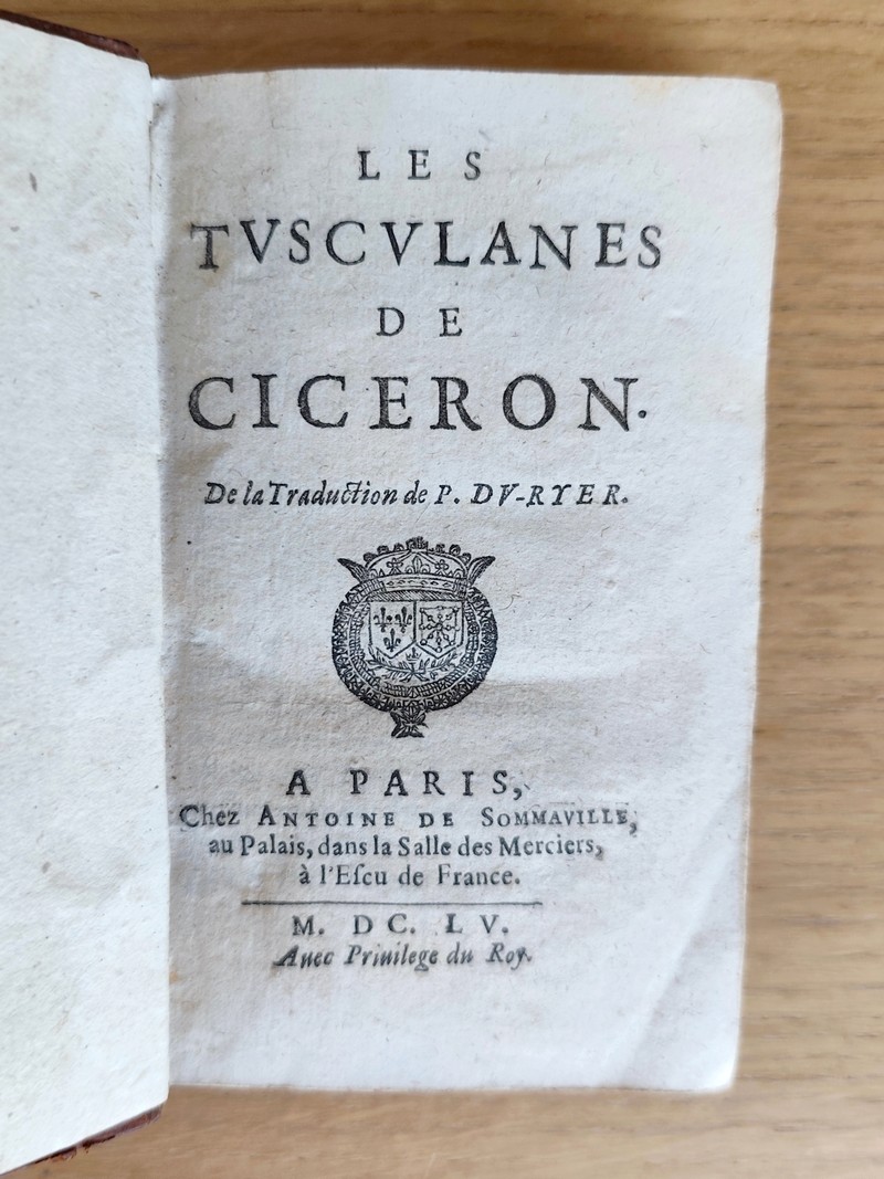 Les Tusculanes (1655)