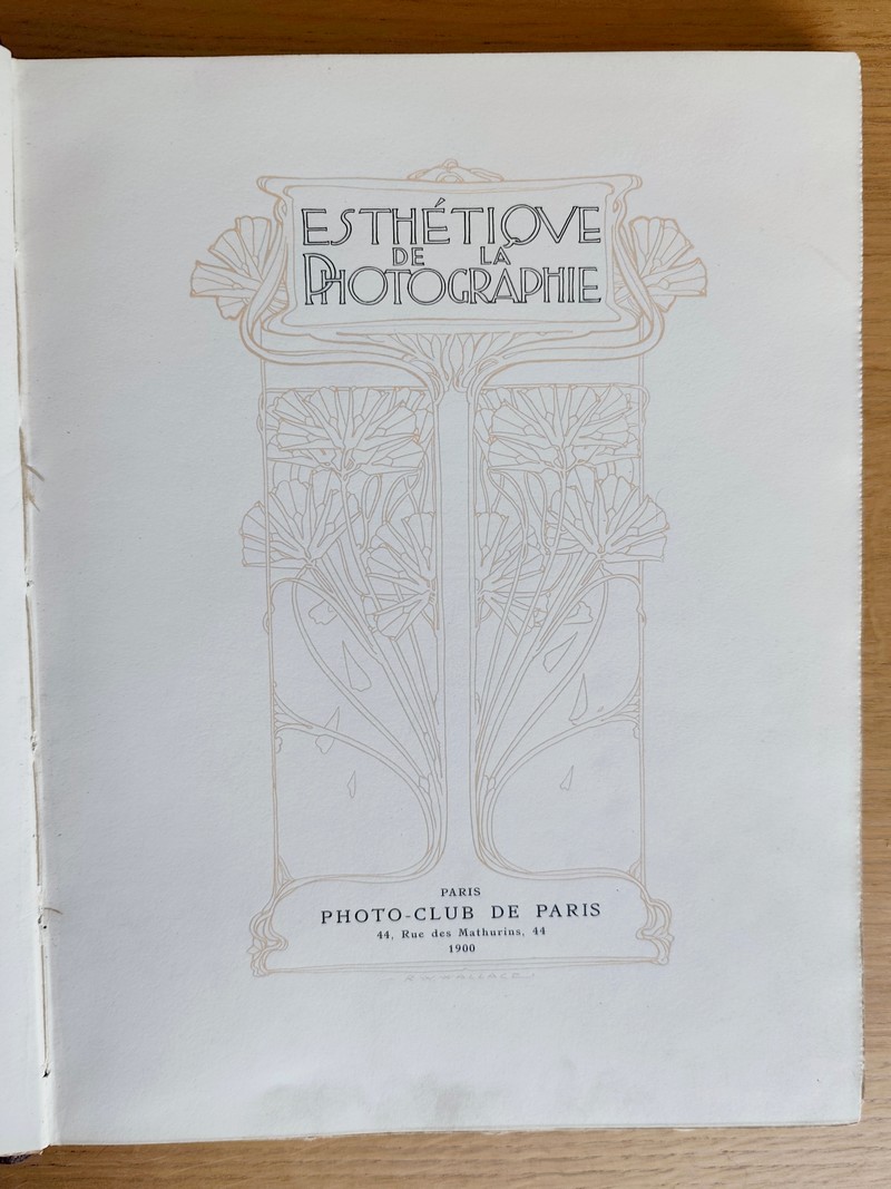 Esthétique de la Photographie