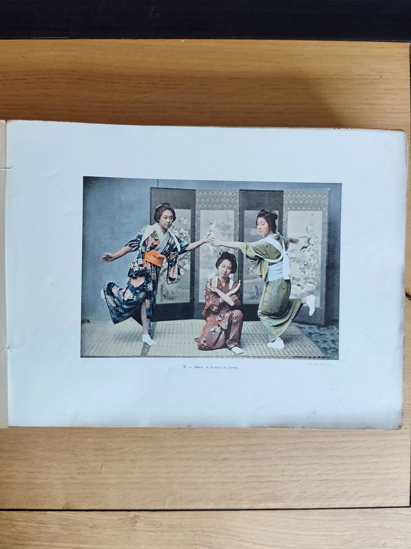 Autour du Monde, aquarelles, souvenirs des voyages. Japon - Russie...