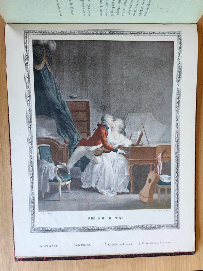 Le Panorama Salon 1896 (complet) relié avec Le Musée galant du dix-huitième siècles