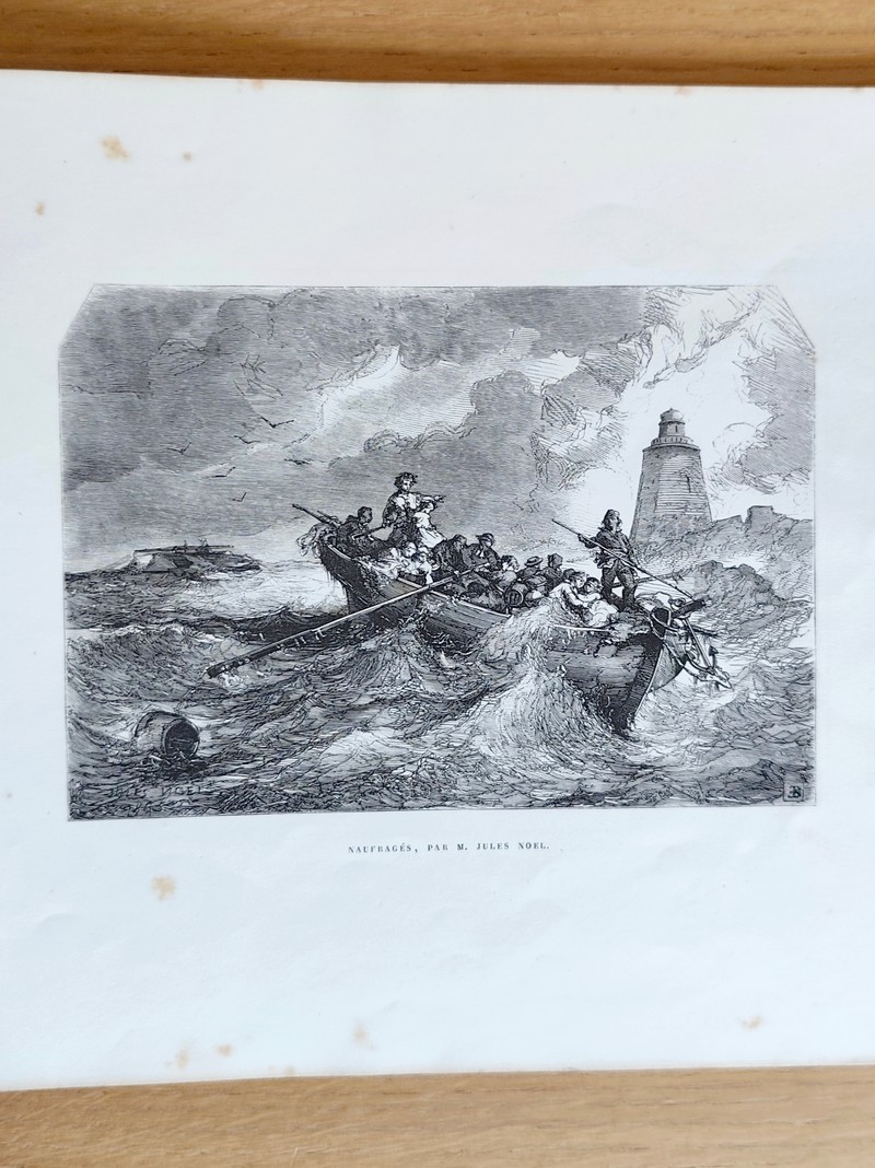 Prime du journal Les Modes Parisiennes. Les artistes contemporains, cinquante tableaux & sculptures dessinés par les artistes exposants, gravés par...