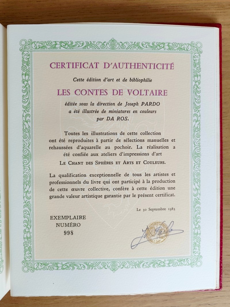 Les contes. Édition complète des Contes, Romans et Nouvelles (4 volumes)