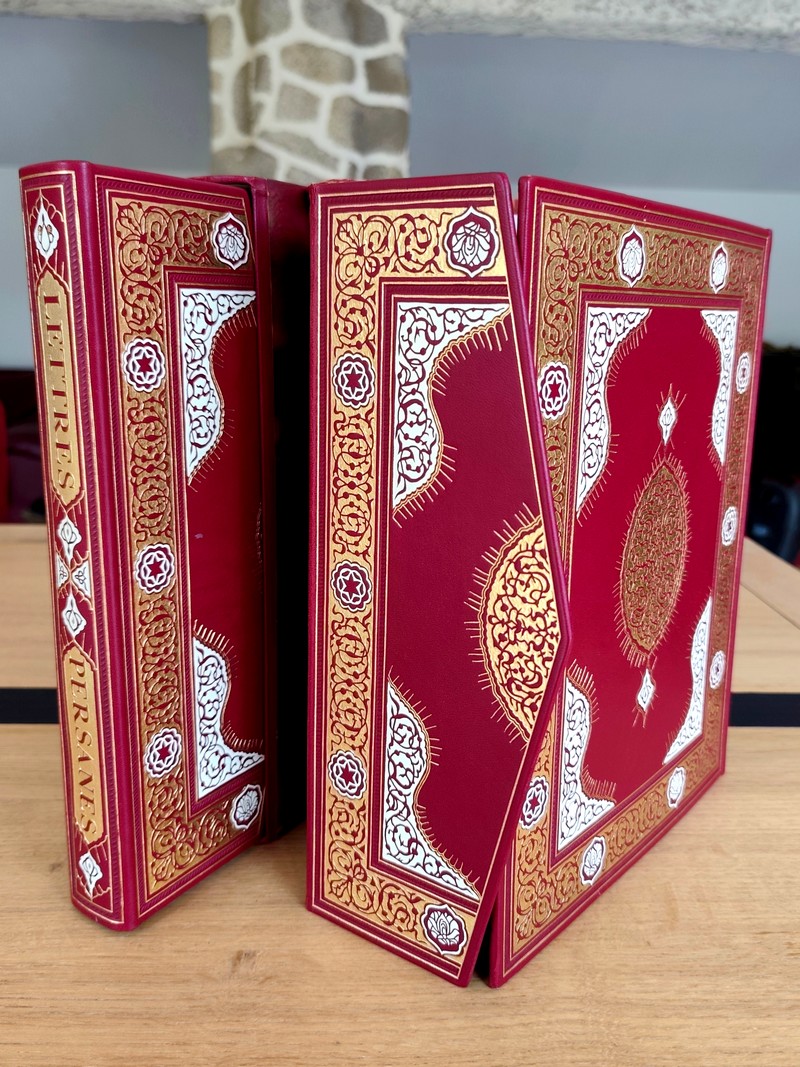 Lettres Persanes (2 volumes illustrés de miniatures)